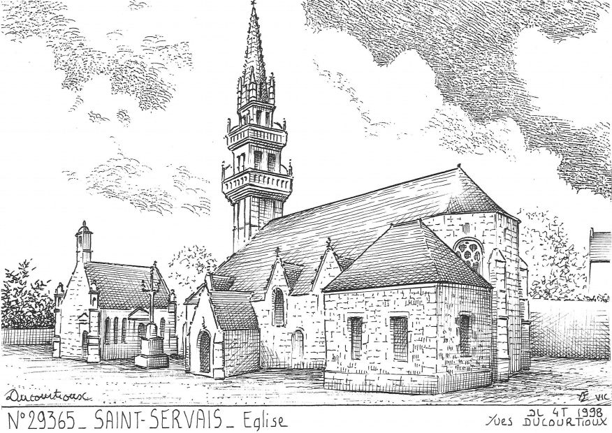 N 29365 - ST SERVAIS - église